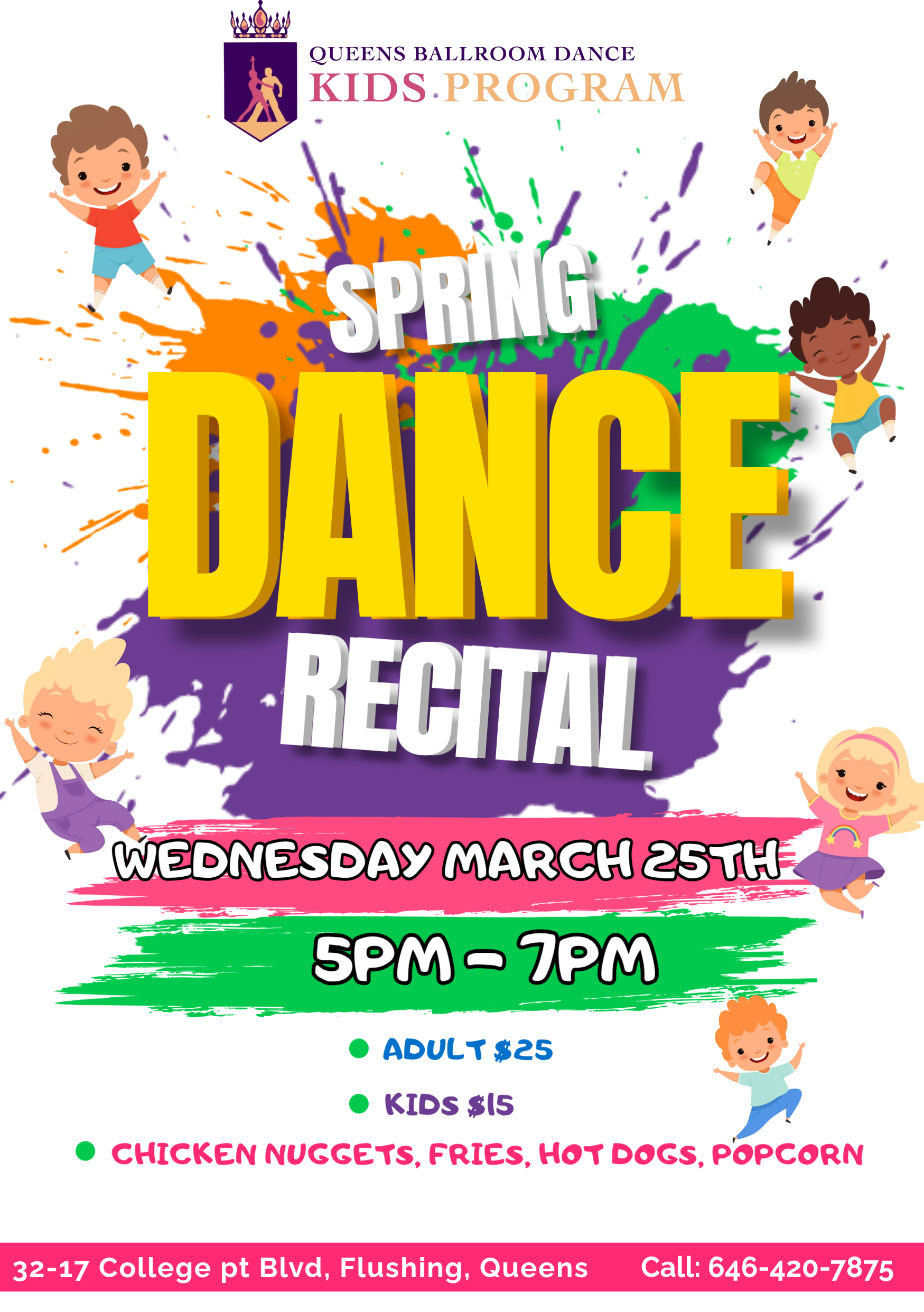 Kids Dance Classes - Spring Dance Recital