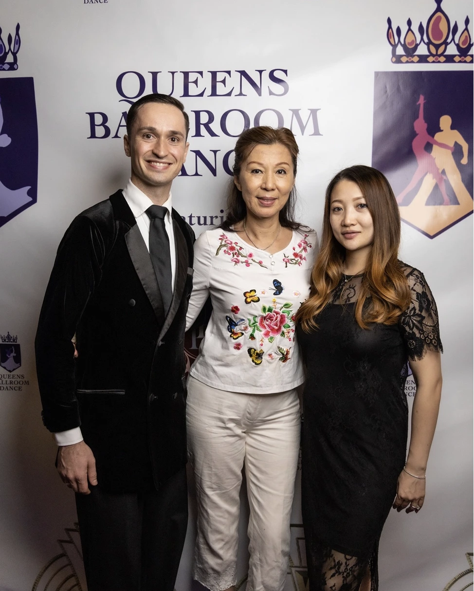 Queens Ballroom Dance Owners: Yuriy Nartov, Mary Liu, Annie Xiao